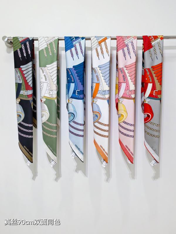 Hermes Silk Scarf 90X90cm E081301
